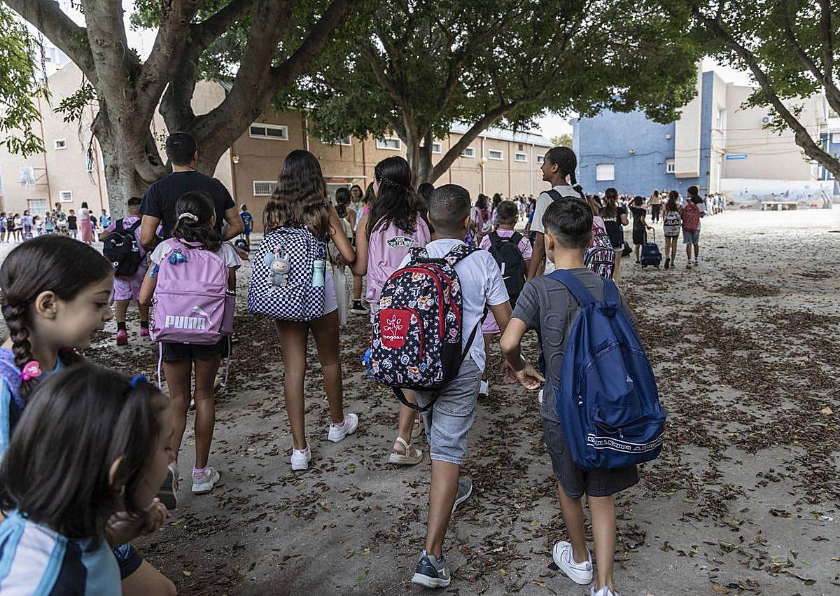 Imagen secundaria 1 - Vuelta al cole para 152.000 escolares en la Región de Murcia