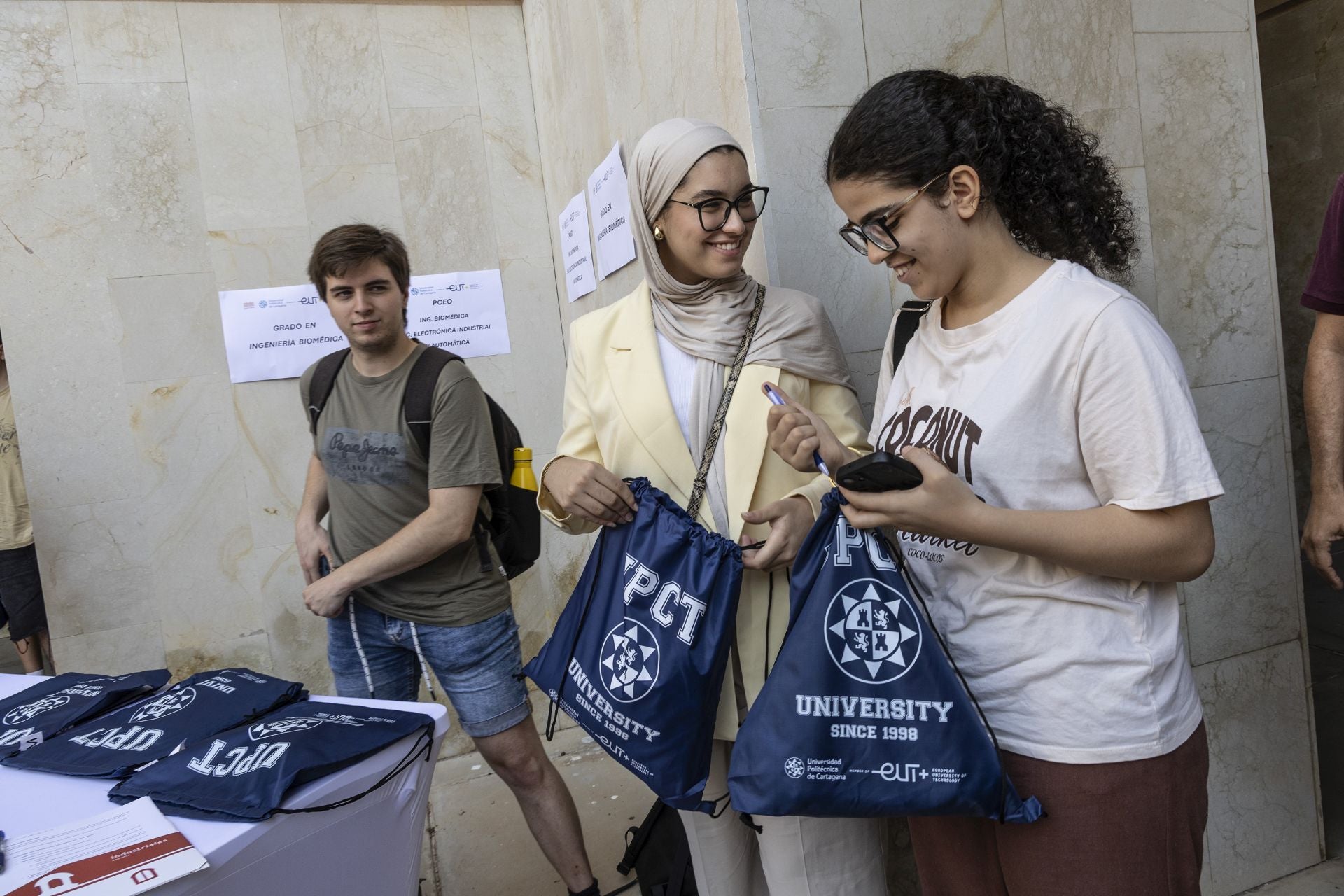 En imágenes, el inicio de curso en la UPCT