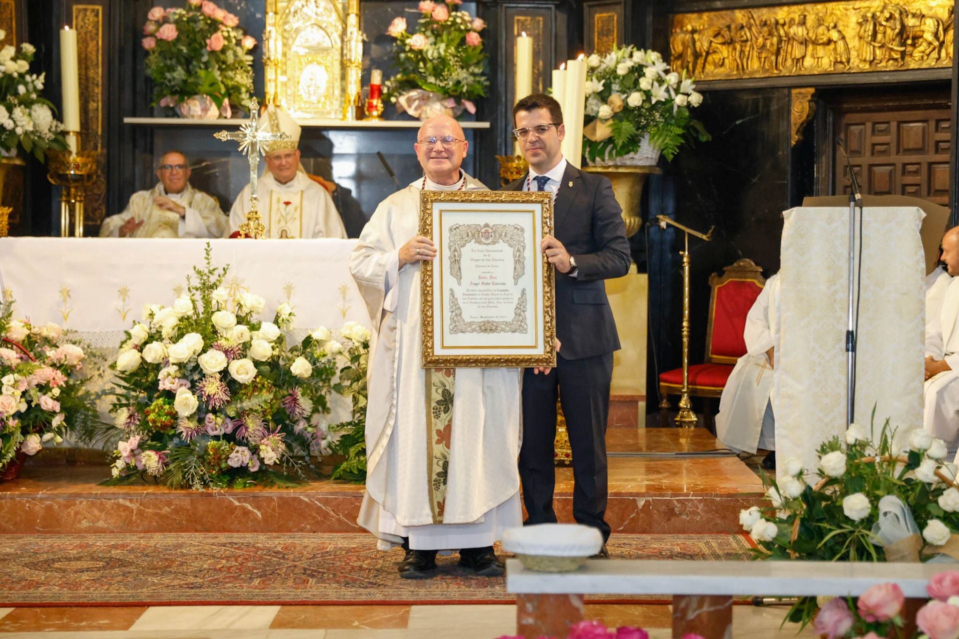 La misa mayor de la Patrona de Lorca, en imágenes