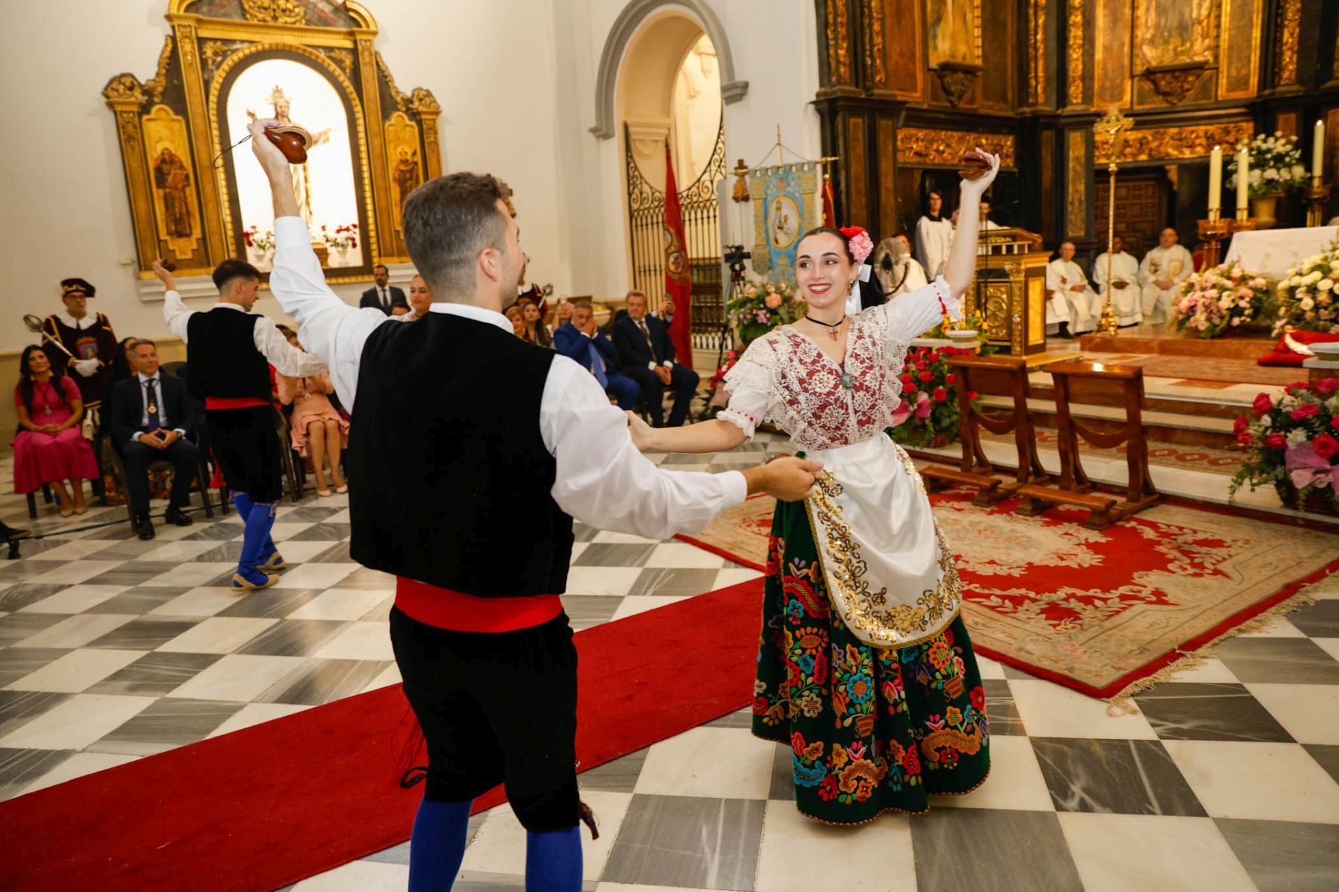 La misa mayor de la Patrona de Lorca, en imágenes