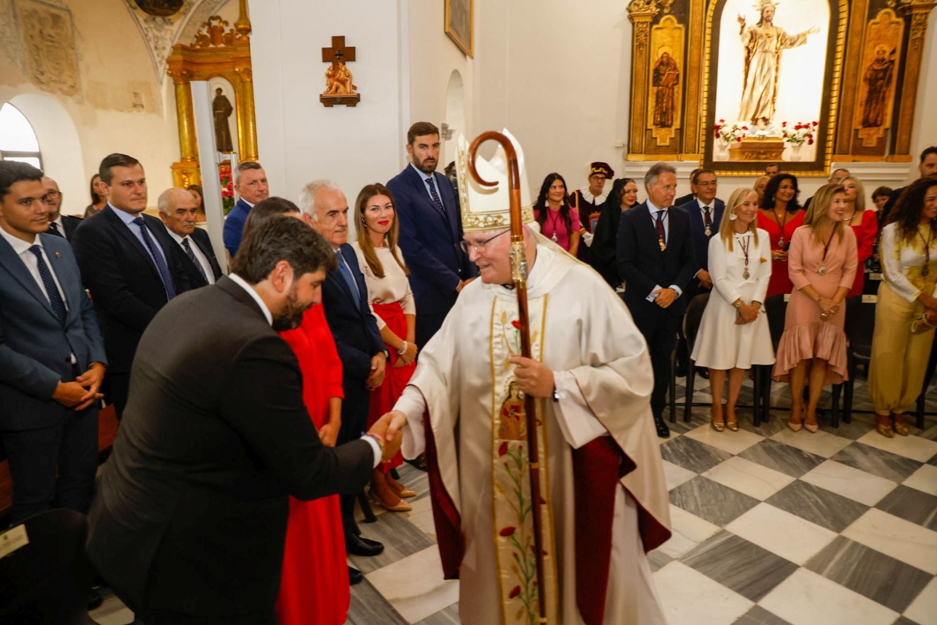 La misa mayor de la Patrona de Lorca, en imágenes