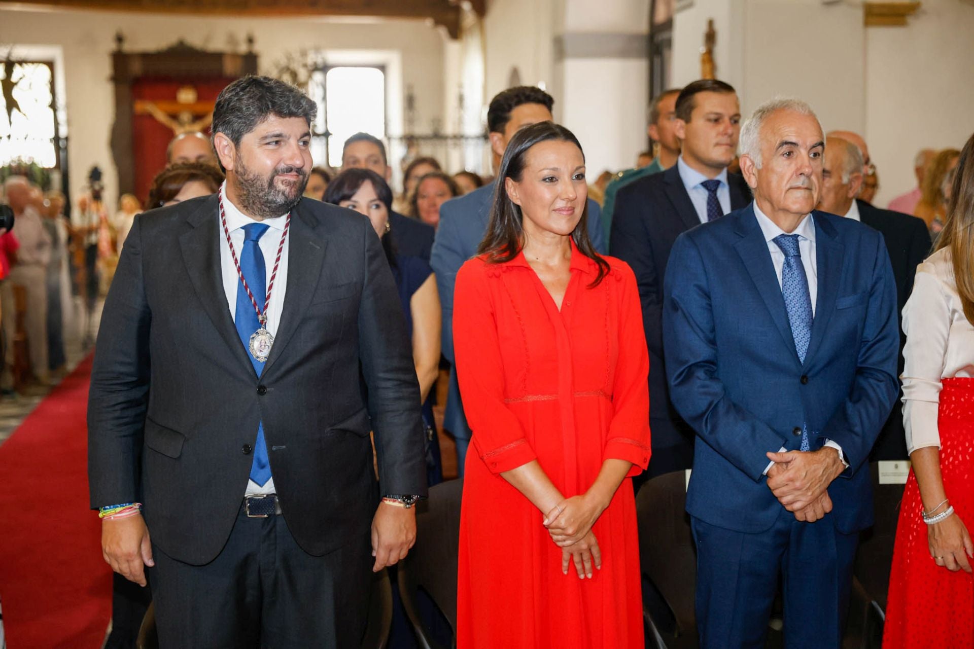 La misa mayor de la Patrona de Lorca, en imágenes