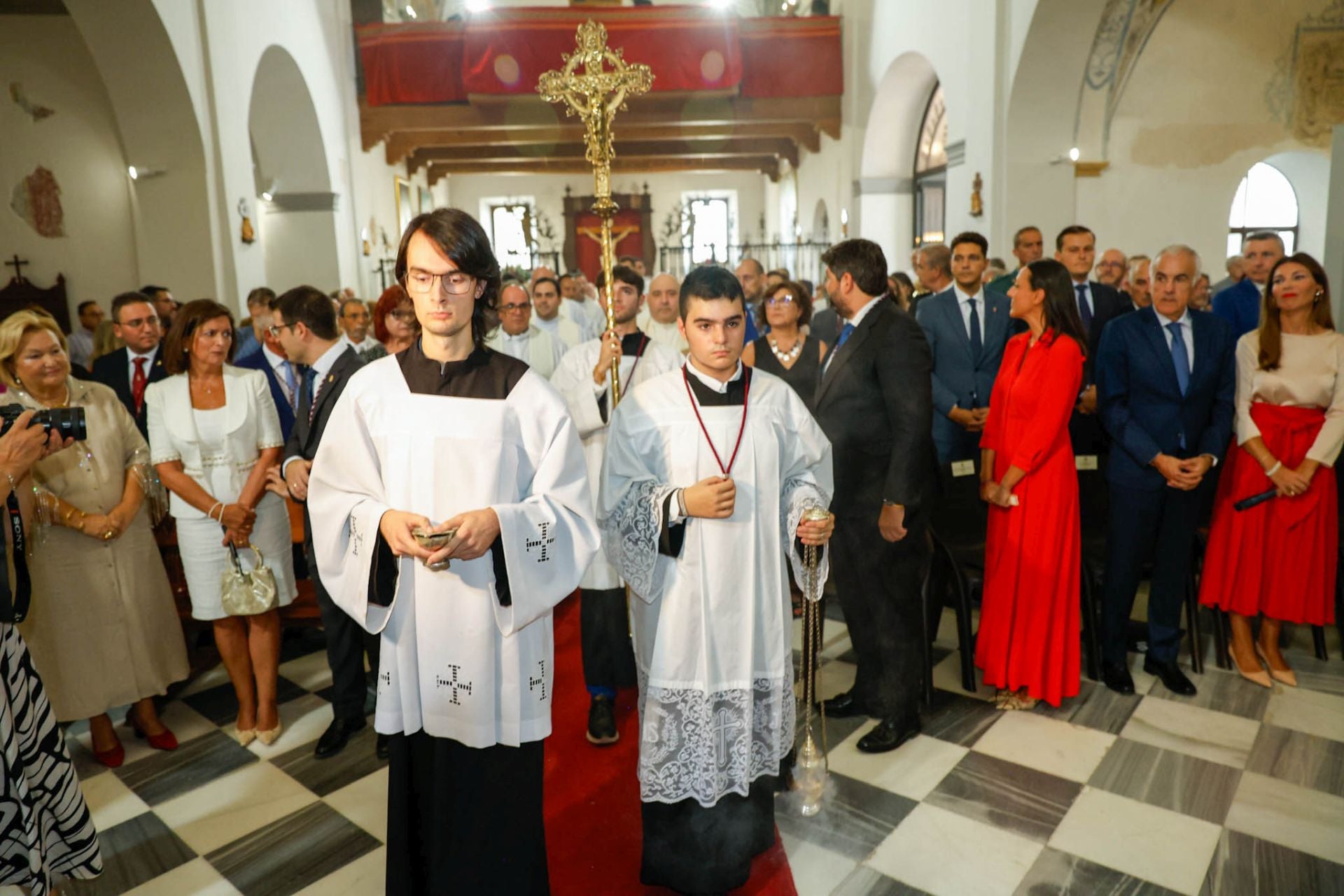 La misa mayor de la Patrona de Lorca, en imágenes