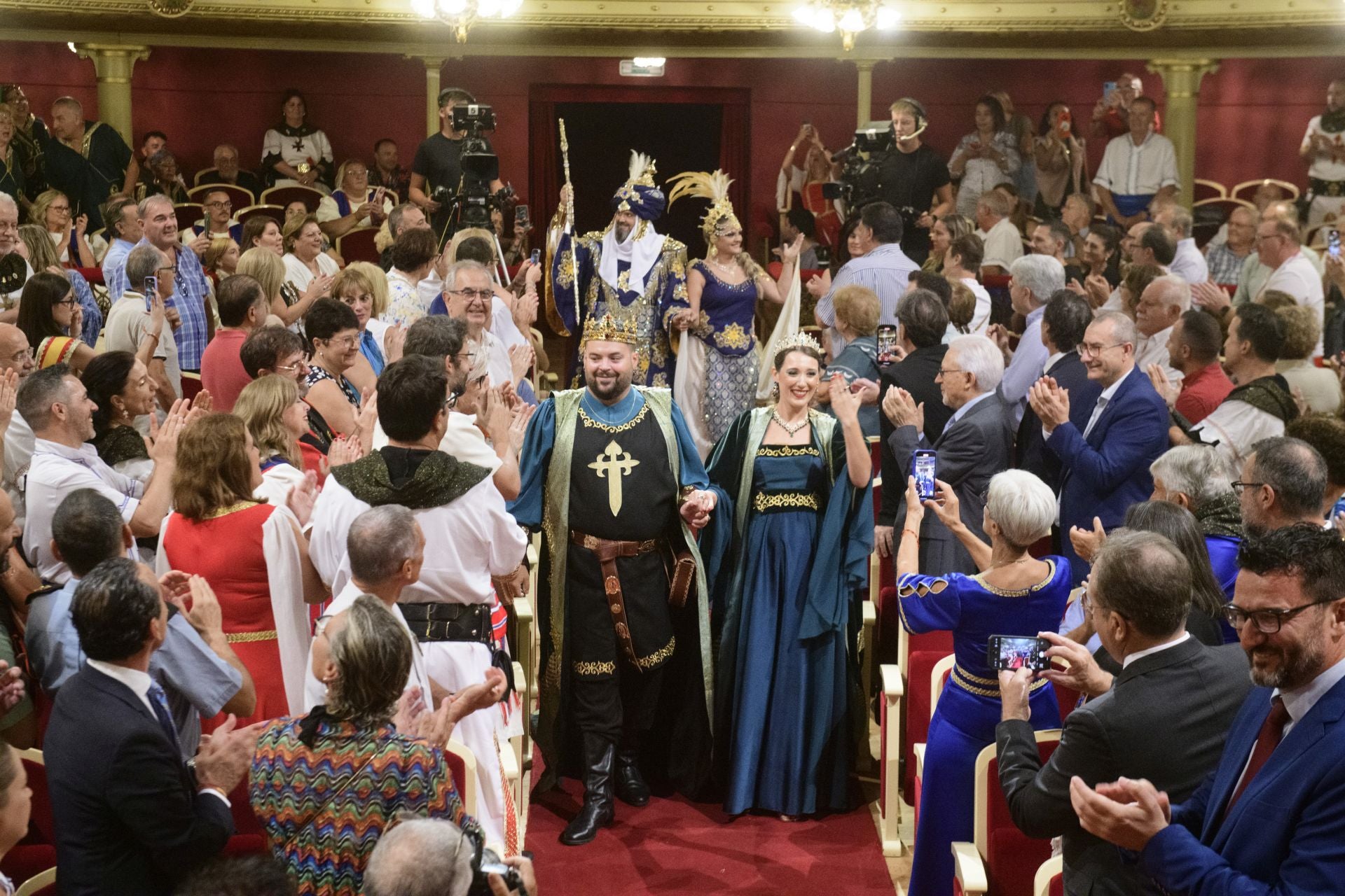 Las imágenes del pregón de las fiestas de Moros y Cristianos de Murcia