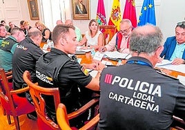 La Junta de Seguridad Ciudadana donde se ha diseñado el operativo.