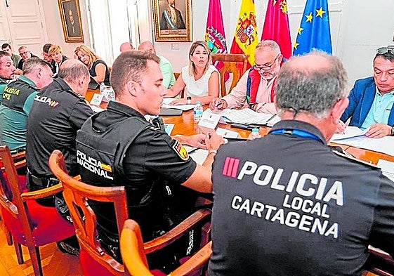 La Junta de Seguridad Ciudadana donde se ha diseñado el operativo.