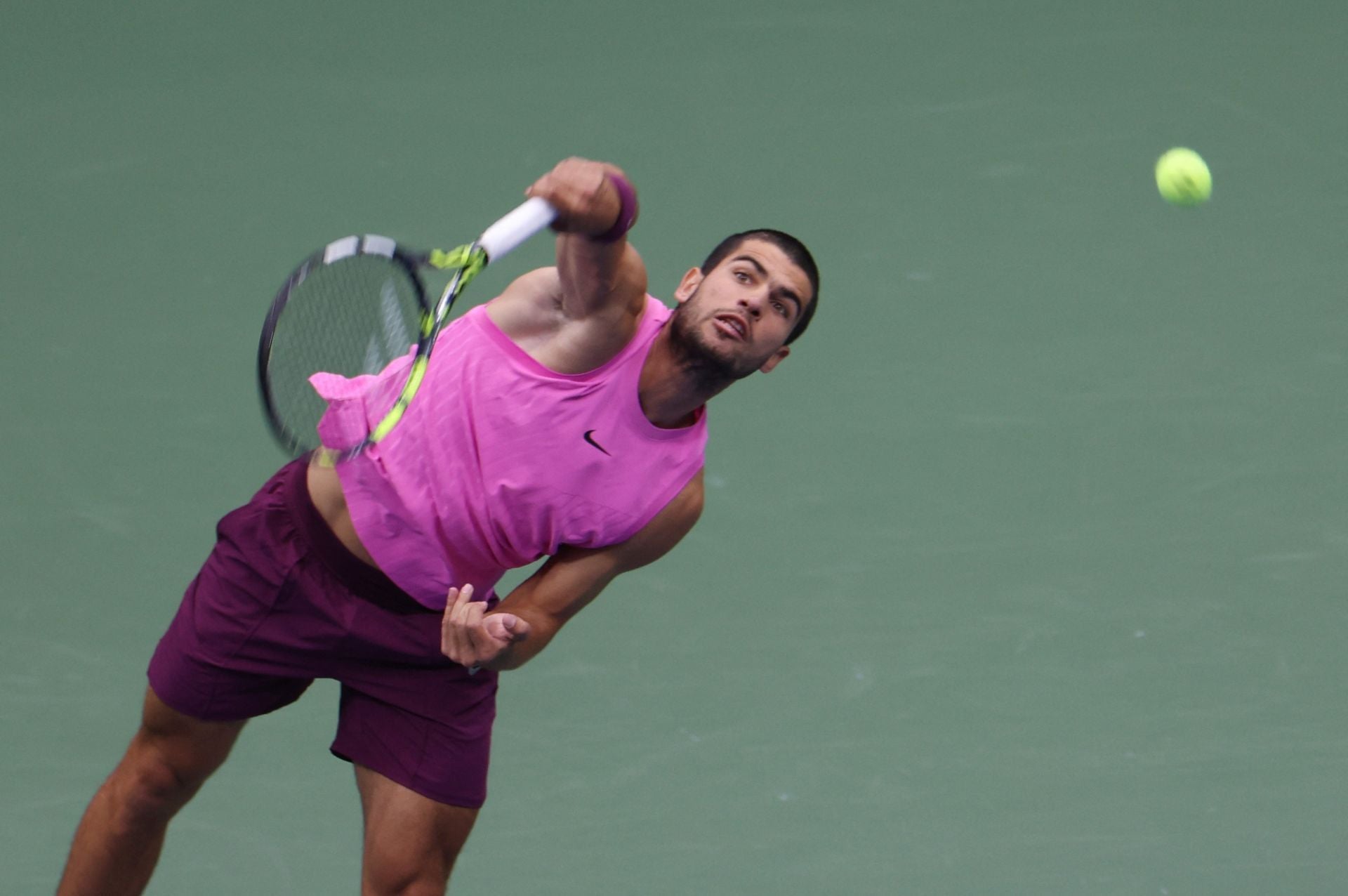 Las imágenes del duelo entre Carlos Alcaraz y Jannik Sinner