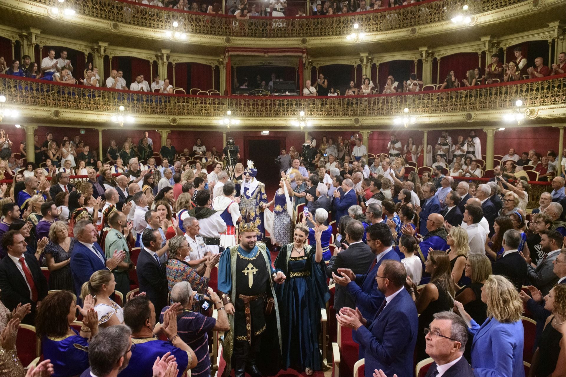 Las imágenes del pregón de las fiestas de Moros y Cristianos de Murcia