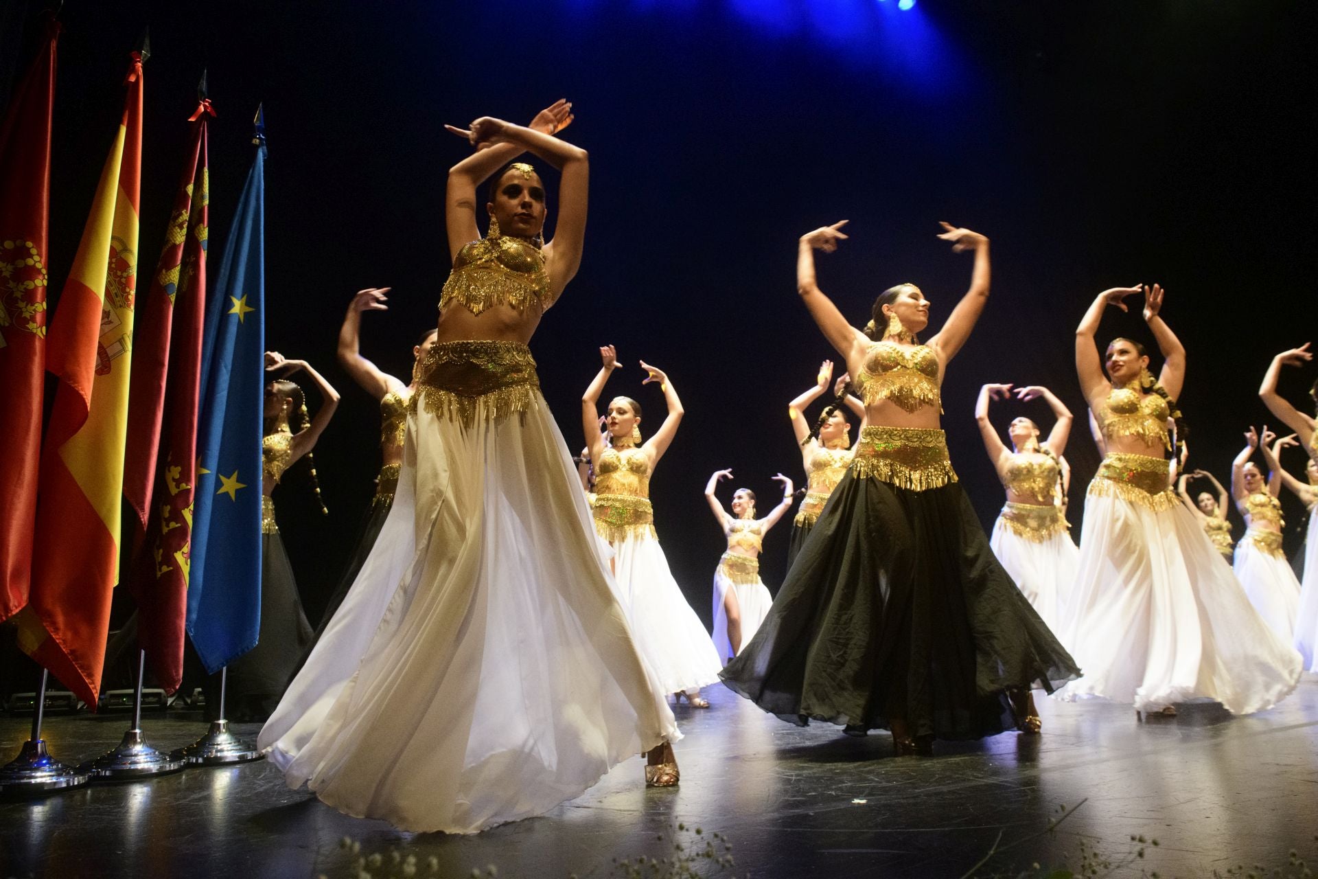 Las imágenes del pregón de las fiestas de Moros y Cristianos de Murcia