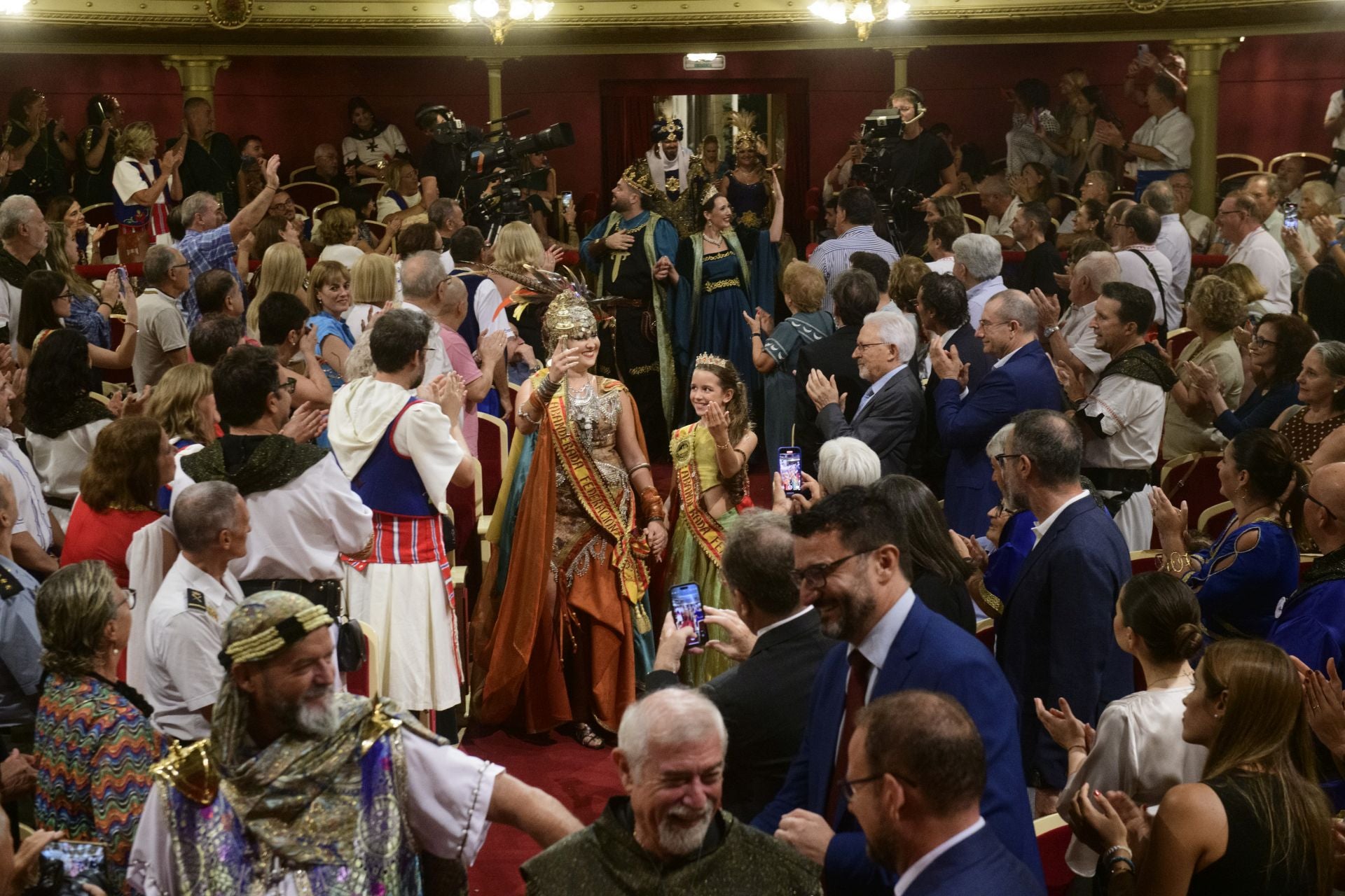Las imágenes del pregón de las fiestas de Moros y Cristianos de Murcia