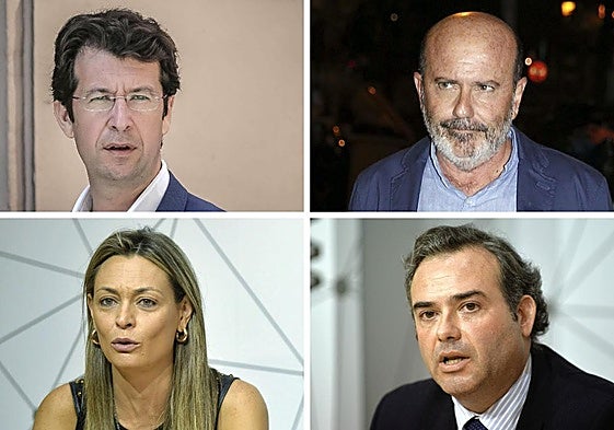 Juan Carlos Ruiz, José Antonio Alonso, Mariola Martínez Robles y José Fidel Saura.