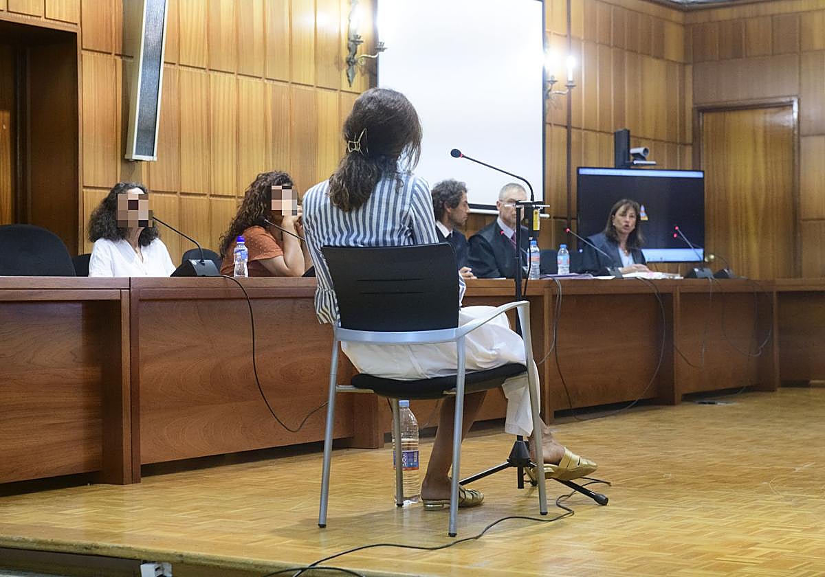 Juicio celebrado este martes en el Palacio de Justicia de Murcia.