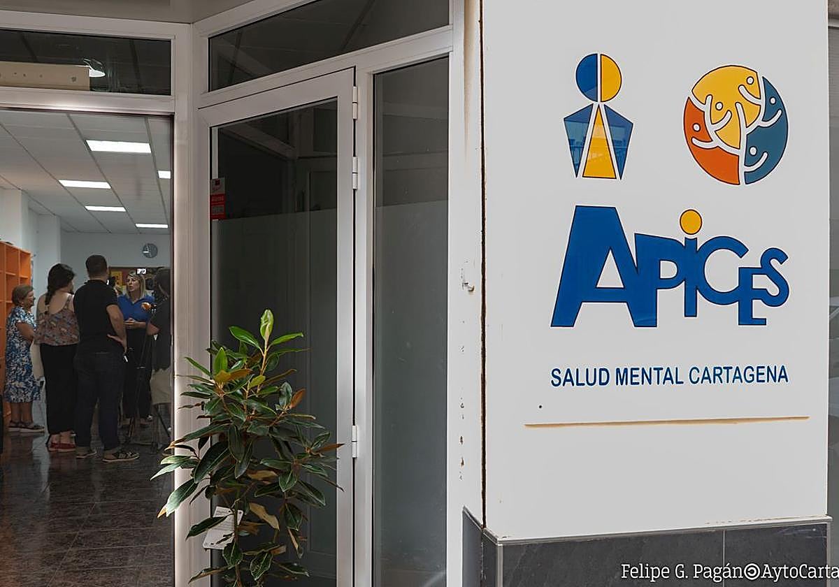 Sede de APICES en Cartagena.