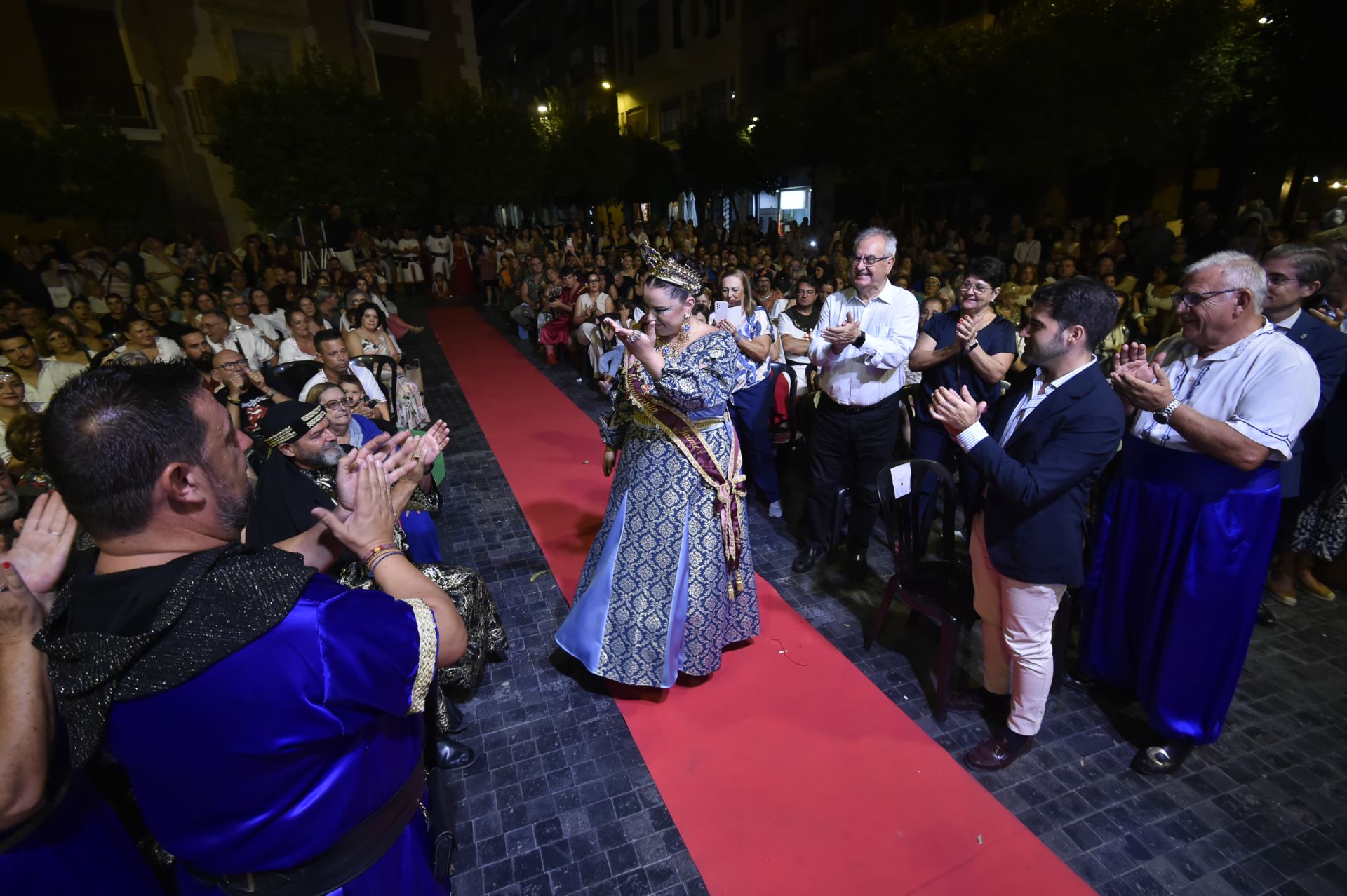 Recepción de las Abanderadas de Moros y Cristianos de Murcia, en imágenes