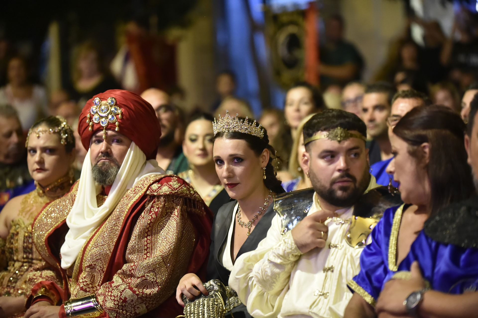 Recepción de las Abanderadas de Moros y Cristianos de Murcia, en imágenes