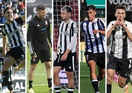 Juan Carlos Real, Jesús Hernández, Rafa Núñez, Álex Gallar y Moyita.