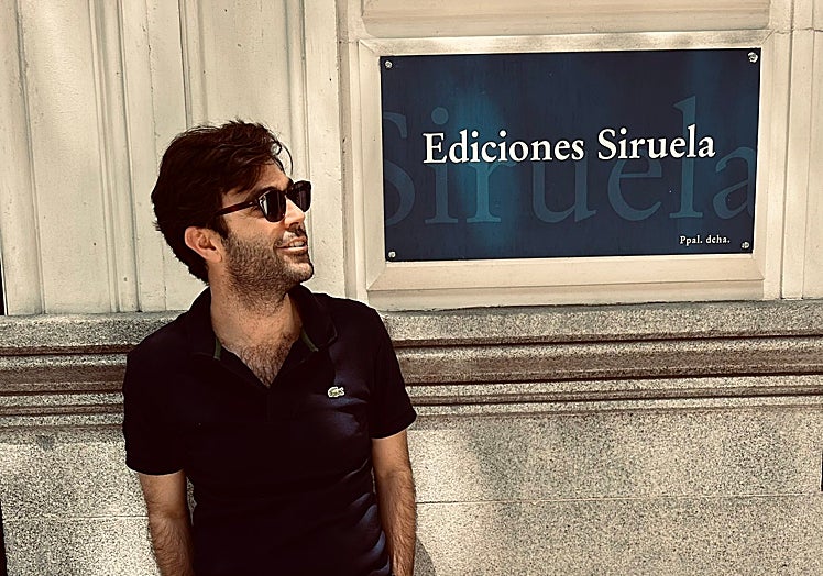 Pepe Pérez-Muelas en la sede de la editorial Siruela, en Madrid.