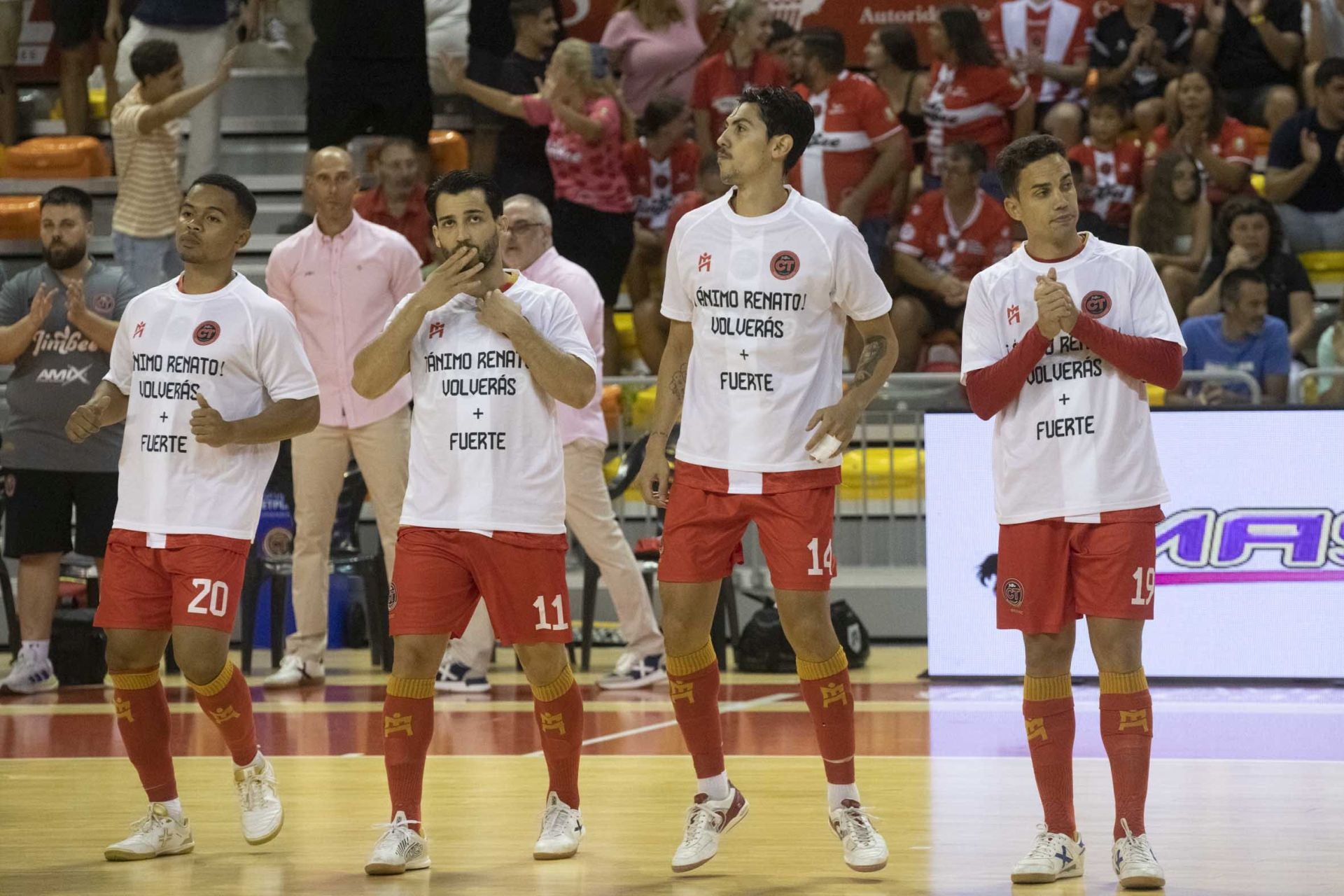 Las imágenes del Jimbee-Ribera Navarra (8-2)