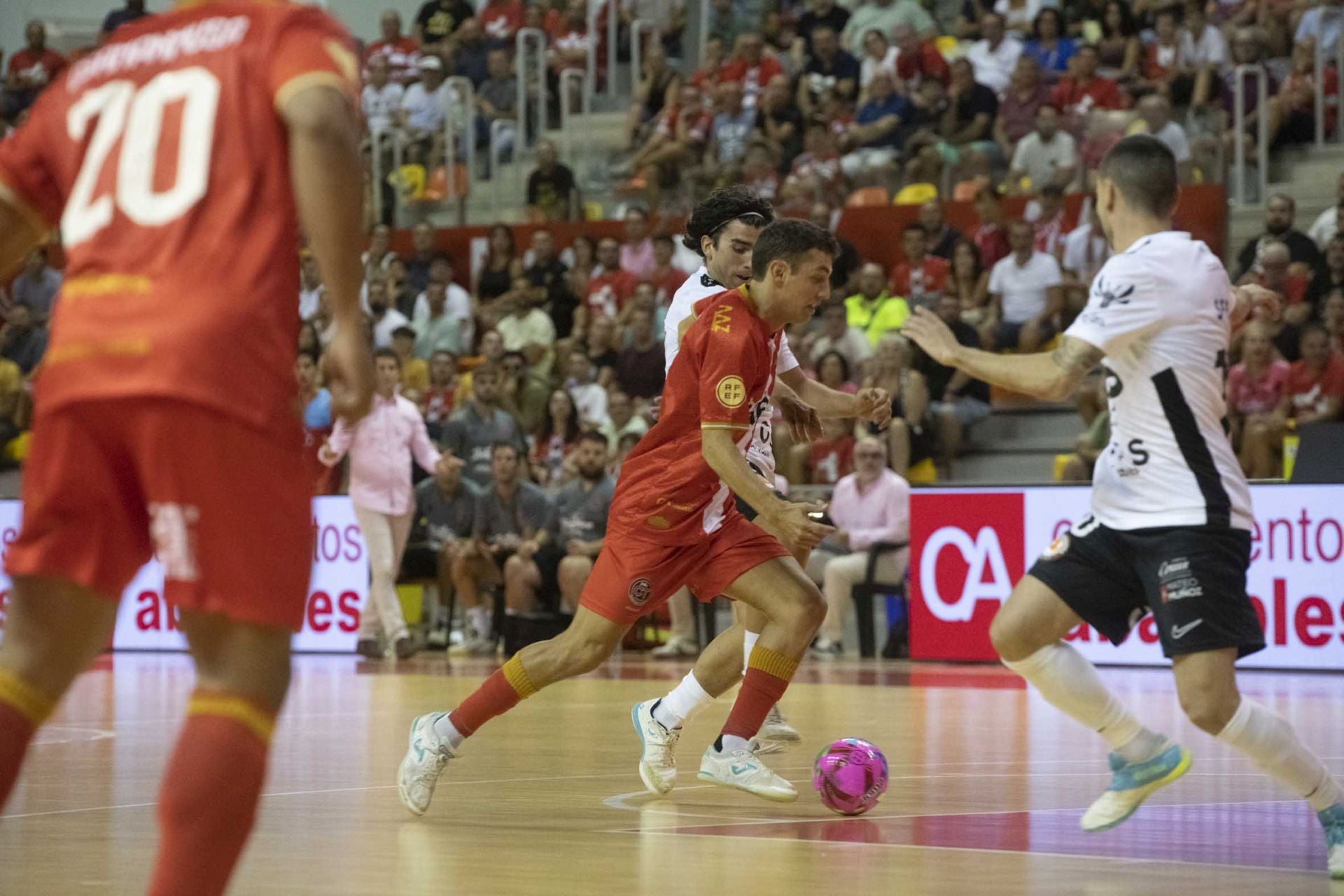 Las imágenes del Jimbee-Ribera Navarra (8-2)