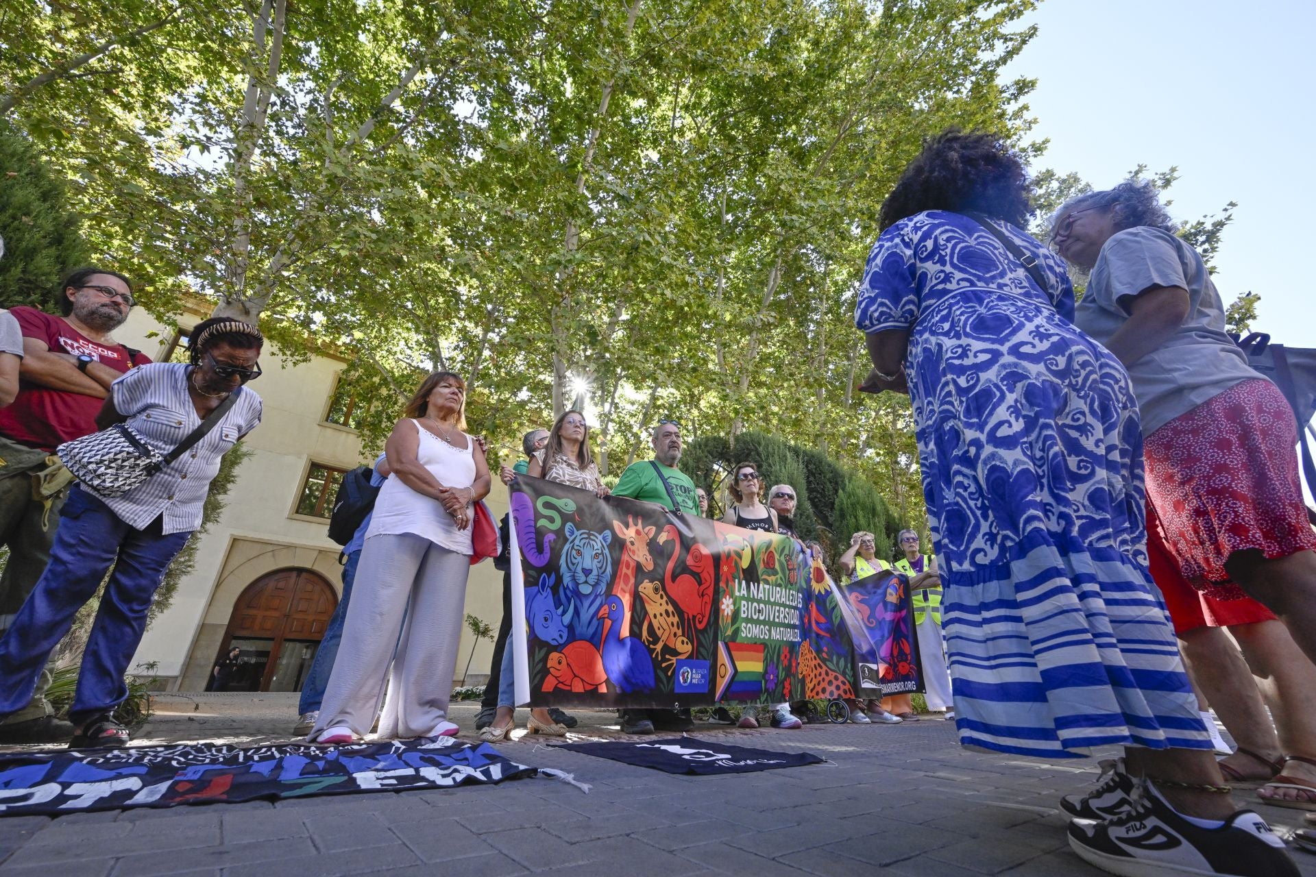 La protesta de las Marchas por la Dignidad de Murcia, en imágenes
