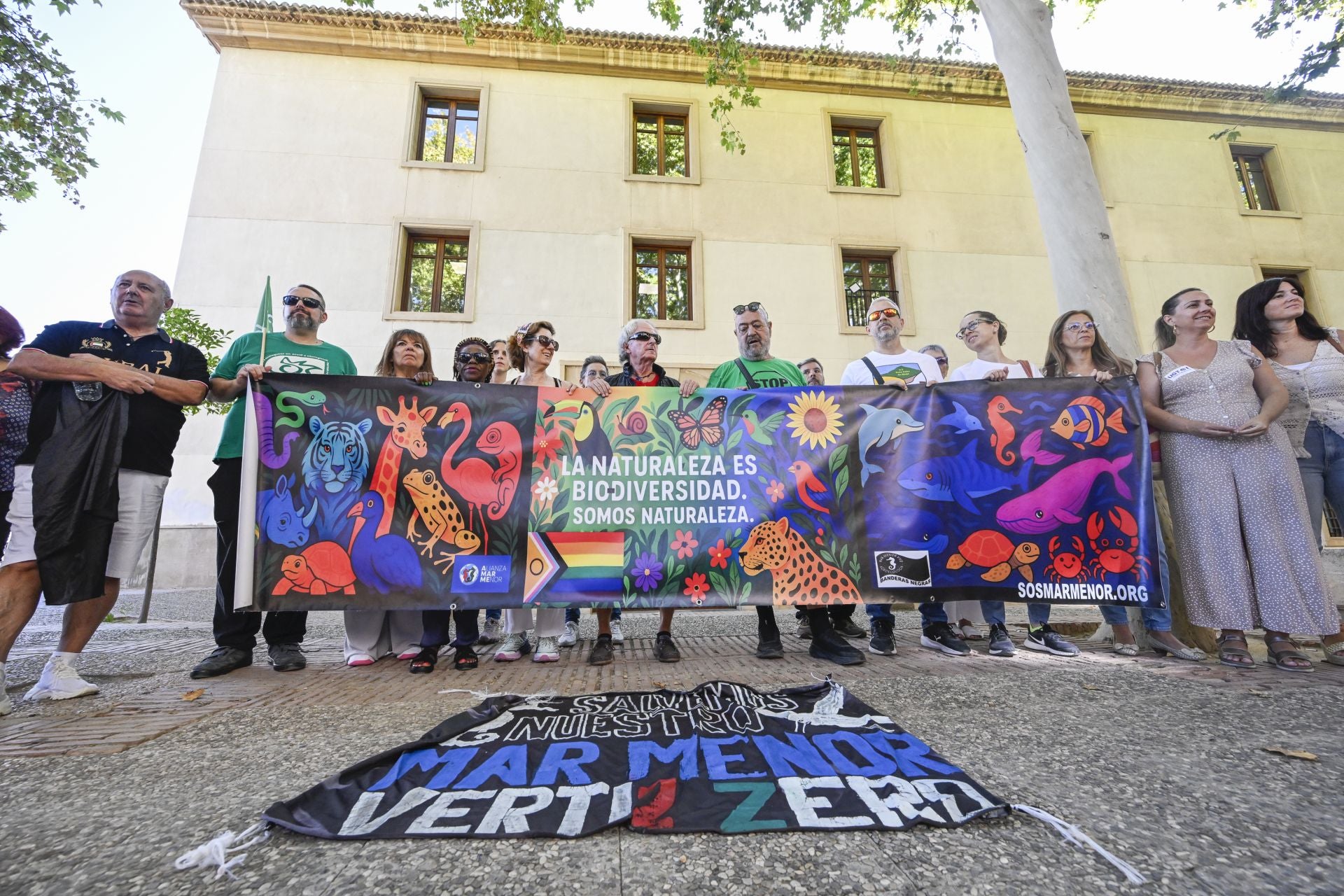 La protesta de las Marchas por la Dignidad de Murcia, en imágenes