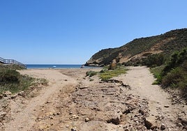 La Comunidad promueve nuevas actuaciones para mejorar la conservación de hábitats en el espacio protegido de Cuatro Calas en Águilas