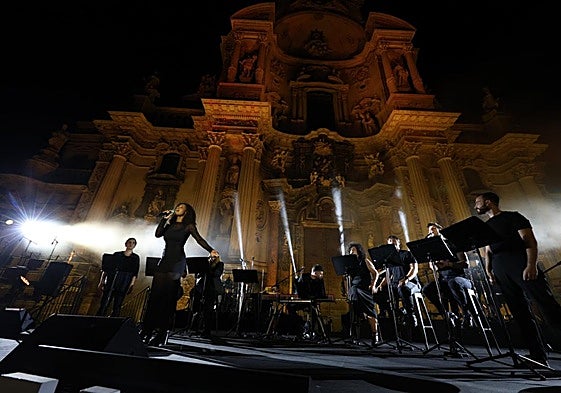 El grupo Belter Souls, durante un momento de su actuación.