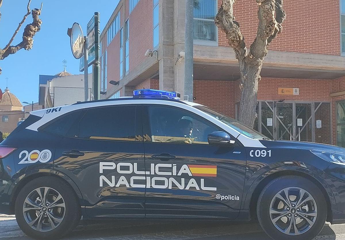 Un vehículo de la Policía Nacional.