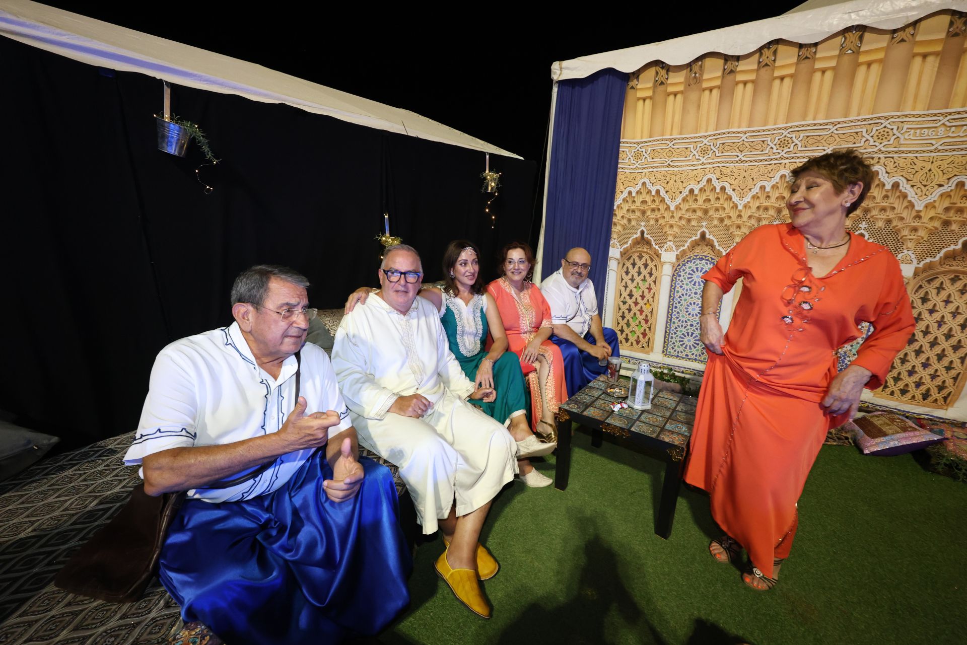 El campamento más internacional de Moros y Cristianos de Murcia, en imágenes