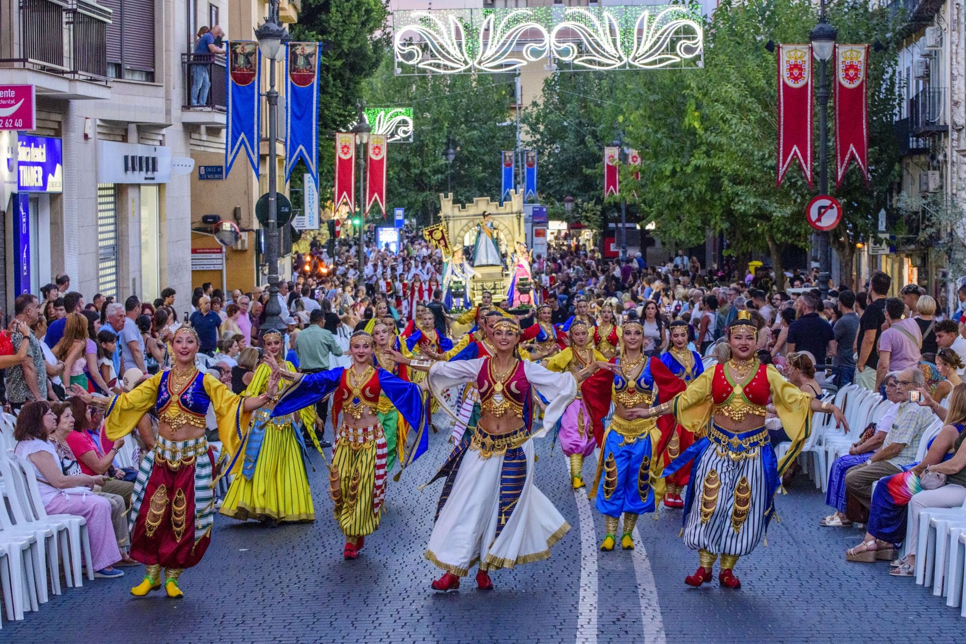 El Gran Desfile de Moros y Cristianos de Murcia, en imágenes