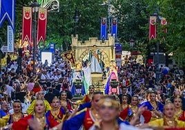 Un momento del Gran Desfile, celebrado este sábado.