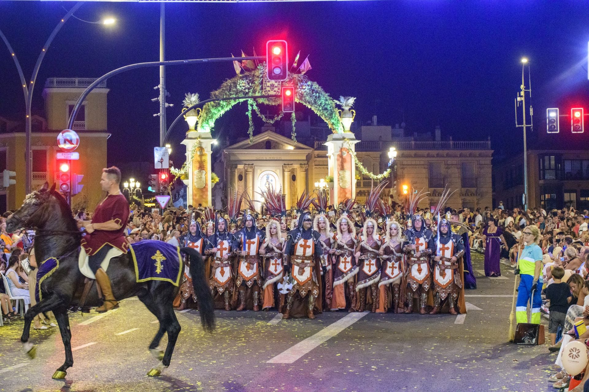 El Gran Desfile de Moros y Cristianos de Murcia, en imágenes