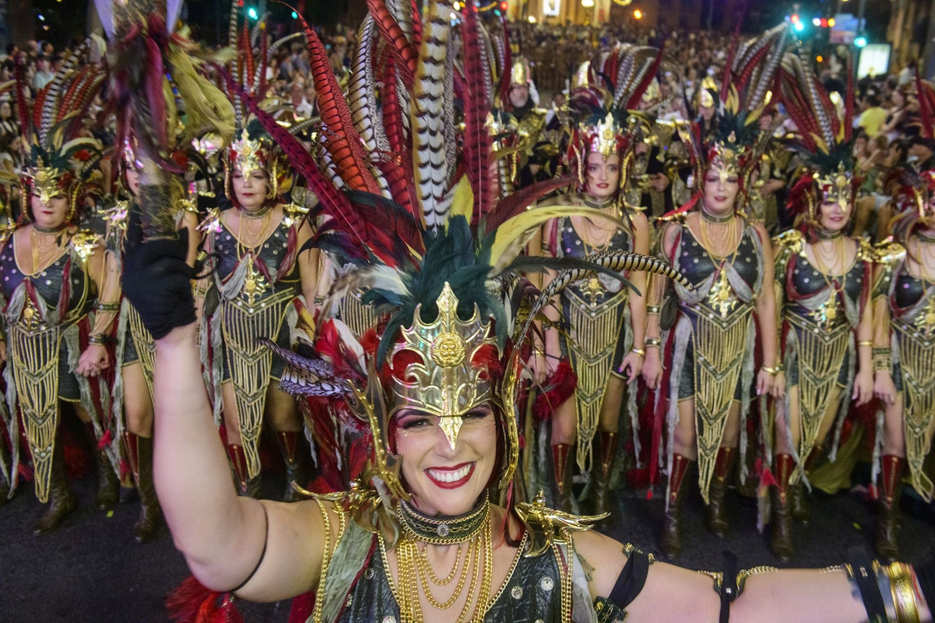El Gran Desfile de Moros y Cristianos de Murcia, en imágenes