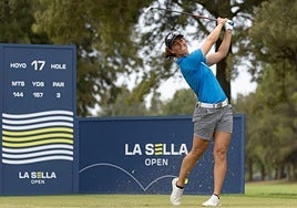 Nuria Iturrioz logró su primera victoria desde La Sella Open 2023 en Houston el pasado domingo.