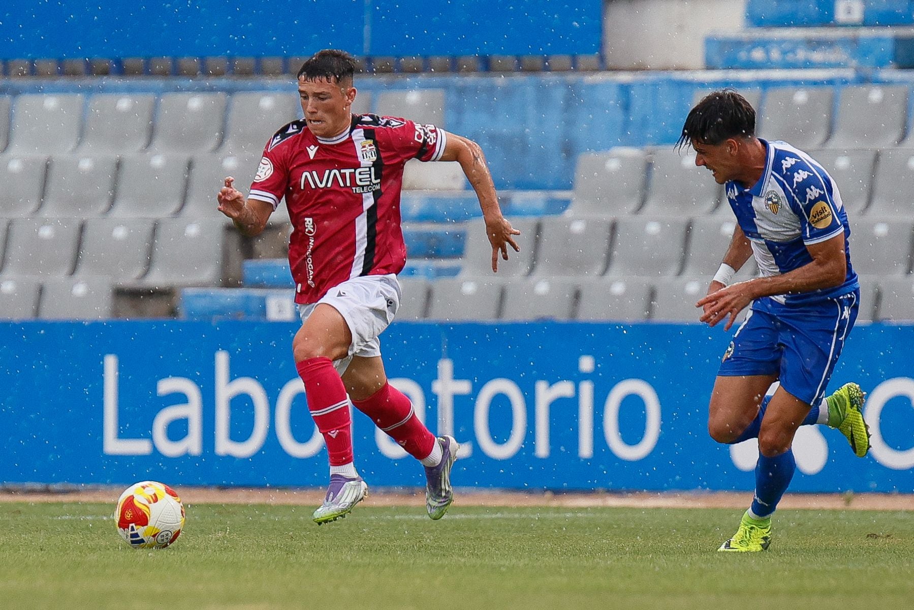 El partido suspendido entre Sabadell y Cartagena, en imágenes