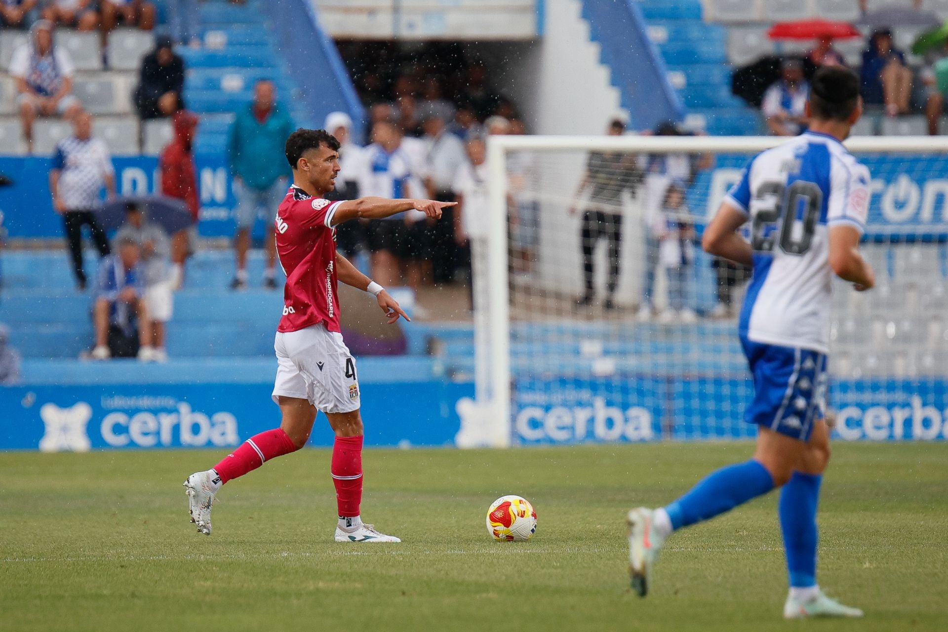 El partido suspendido entre Sabadell y Cartagena, en imágenes
