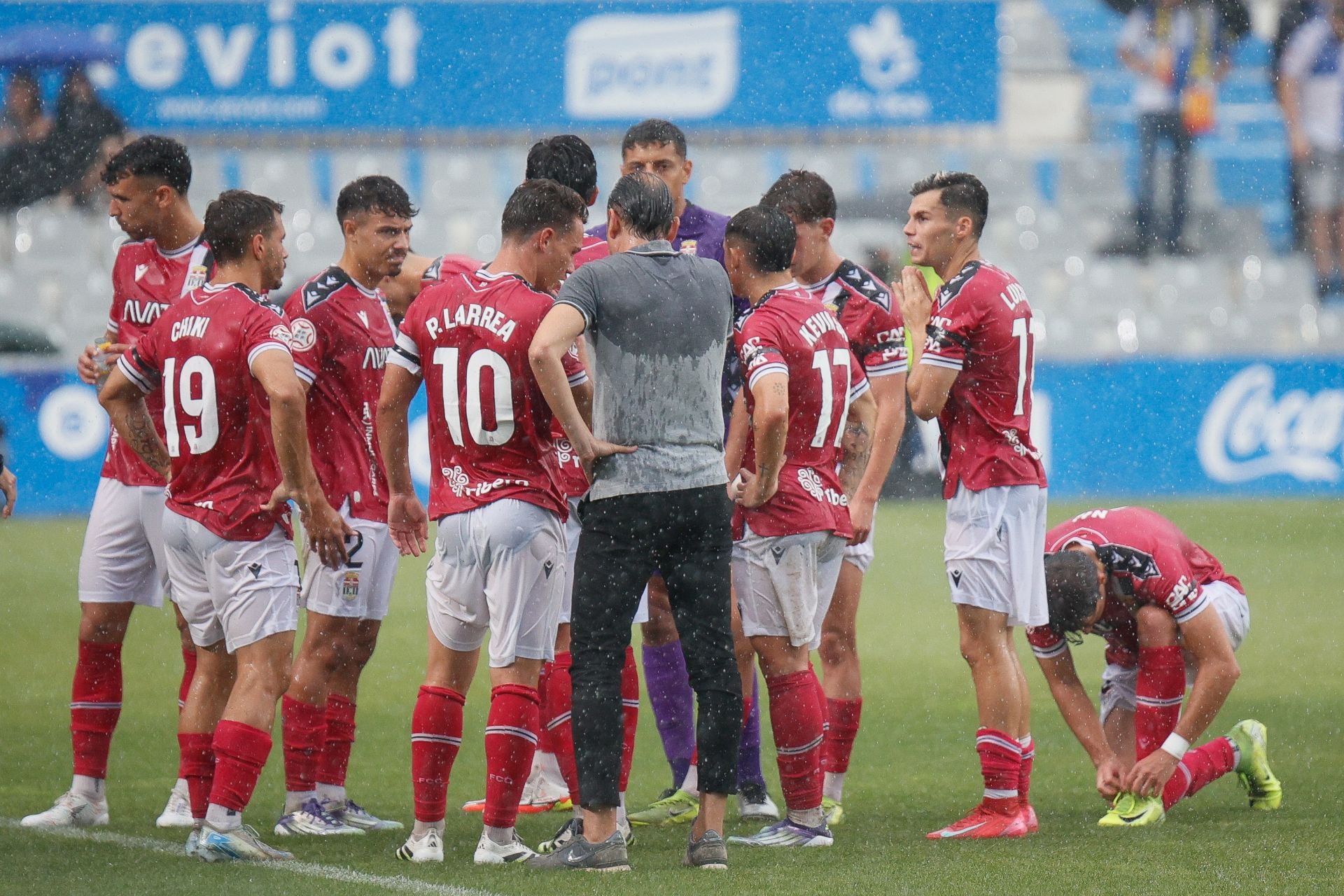 El partido suspendido entre Sabadell y Cartagena, en imágenes