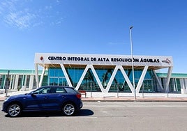 Entrada principal al nuevo CIAR de Águilas, pendiente de apertura.