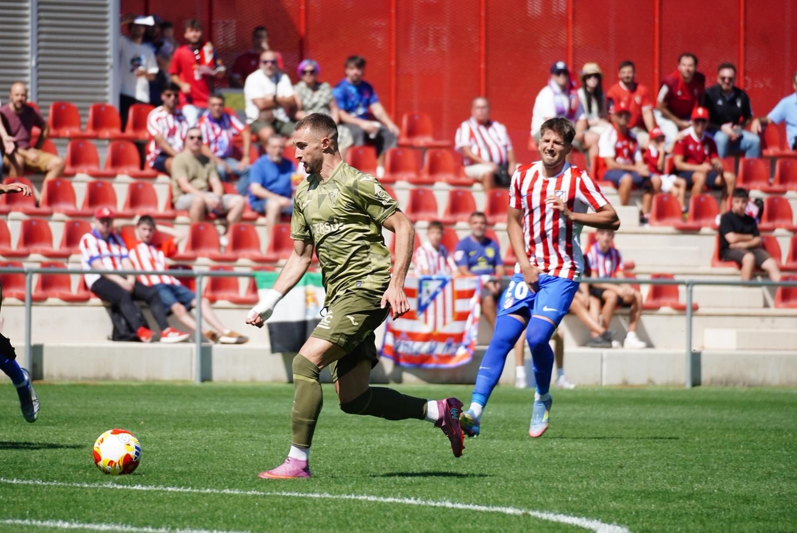 El empate entre el Atlético Madrileño y el Real Murcia, en imágenes
