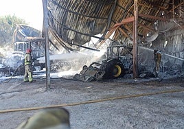 El estado en el que ha quedado la nave.