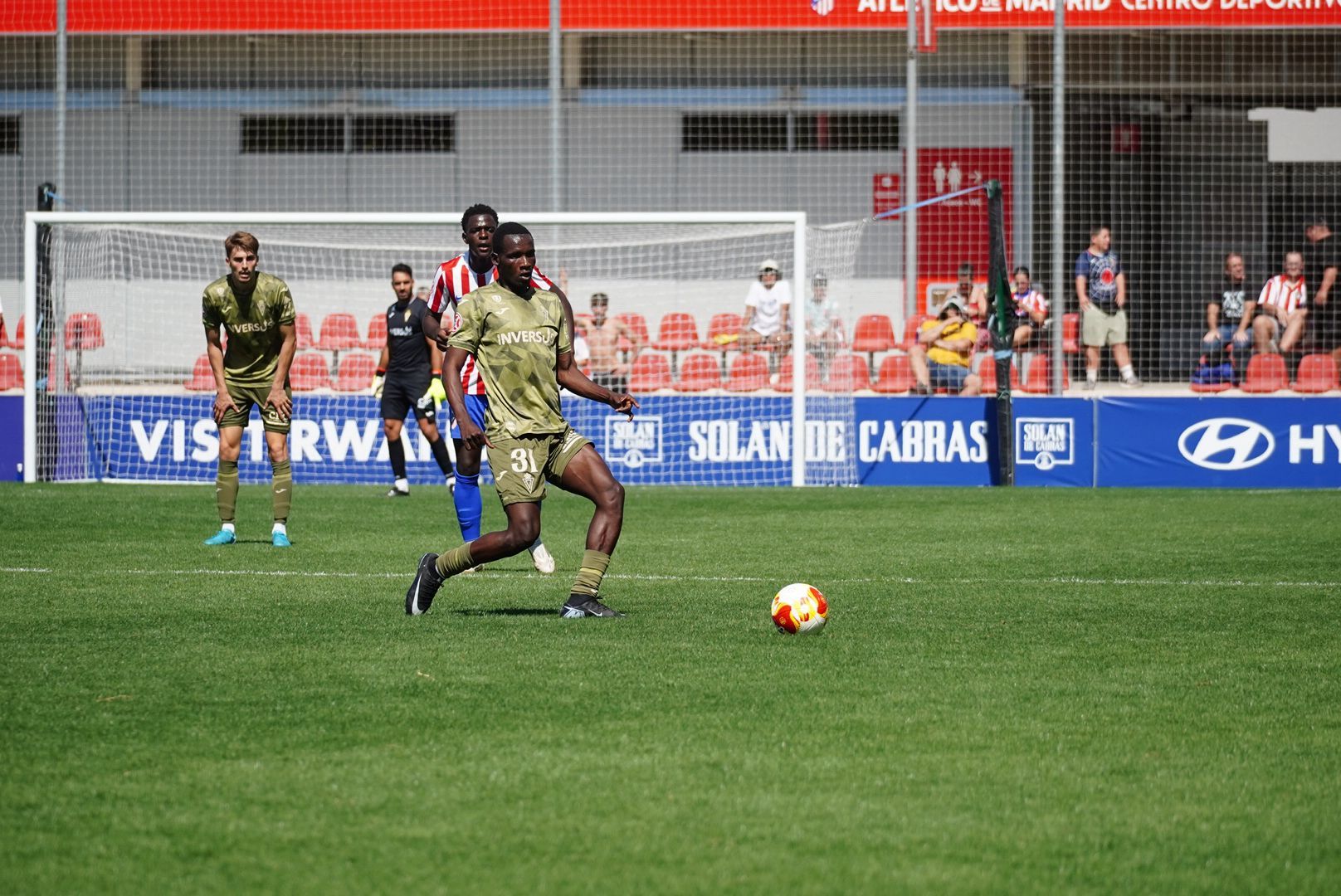 El empate entre el Atlético Madrileño y el Real Murcia, en imágenes