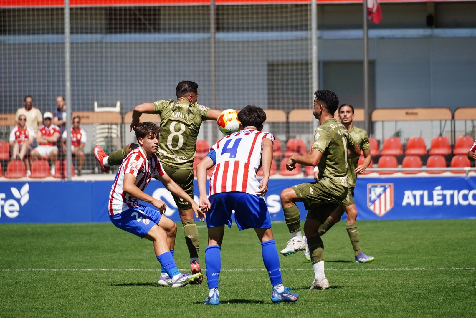 El empate entre el Atlético Madrileño y el Real Murcia, en imágenes