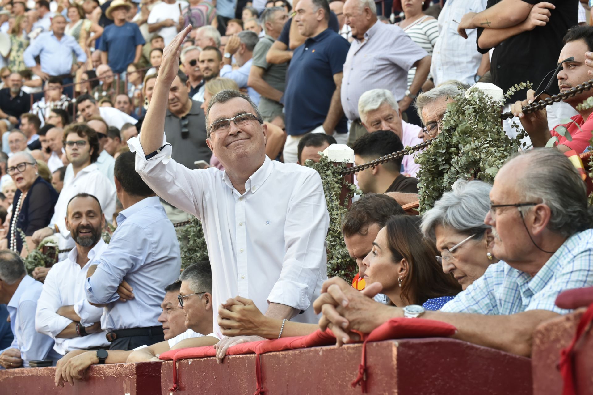 Ambiente de la primera corrida de la Feria Taurina de Murcia