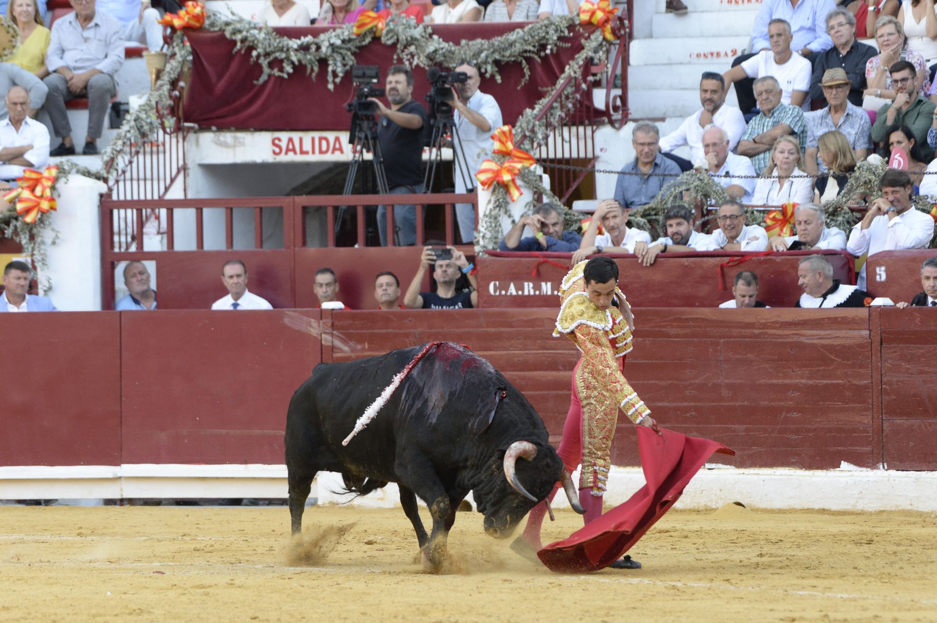 Las imágenes de la corrida de la Romería de la Feria Taurina de Murcia