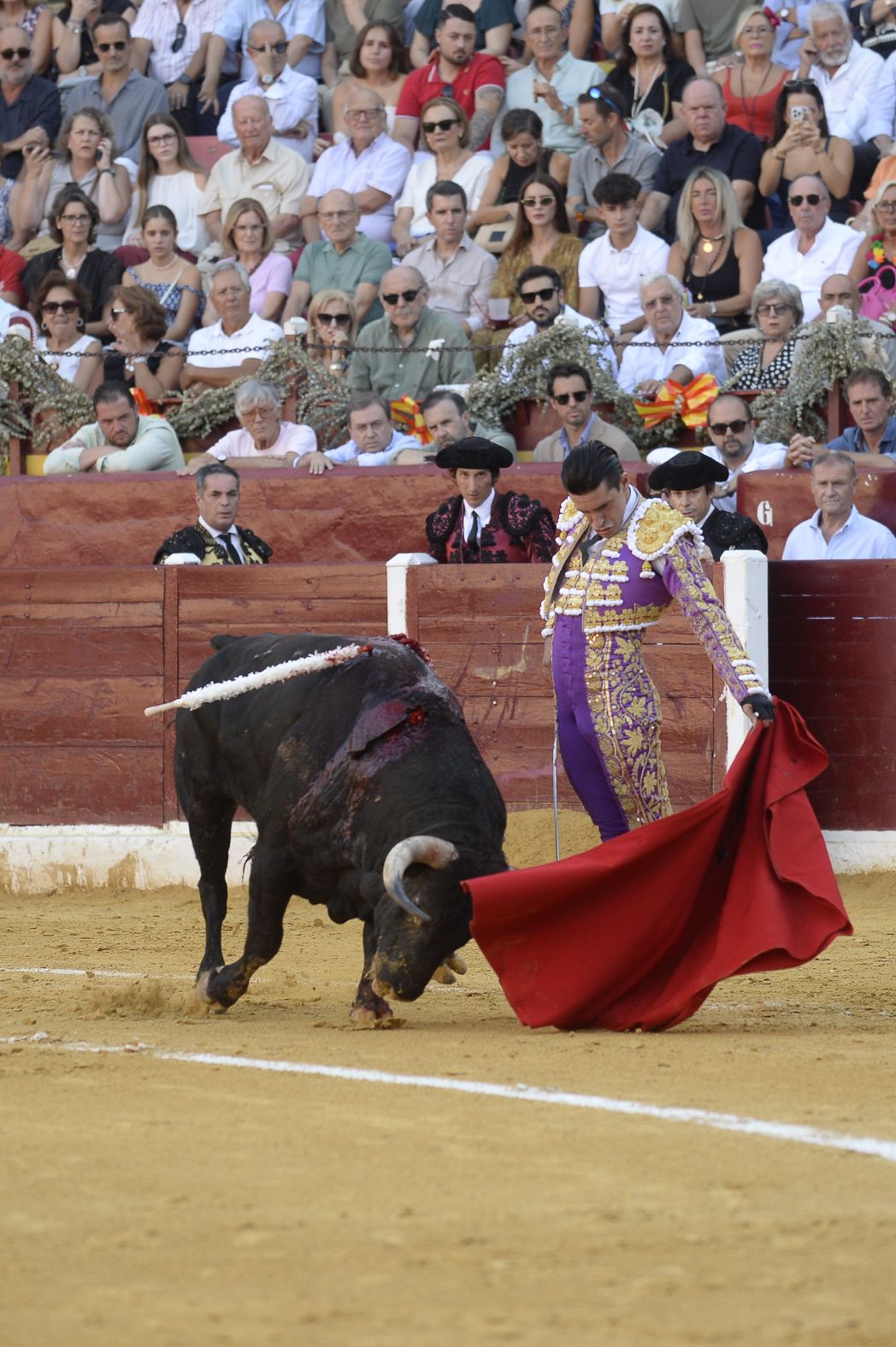 Las imágenes de la corrida de la Romería de la Feria Taurina de Murcia