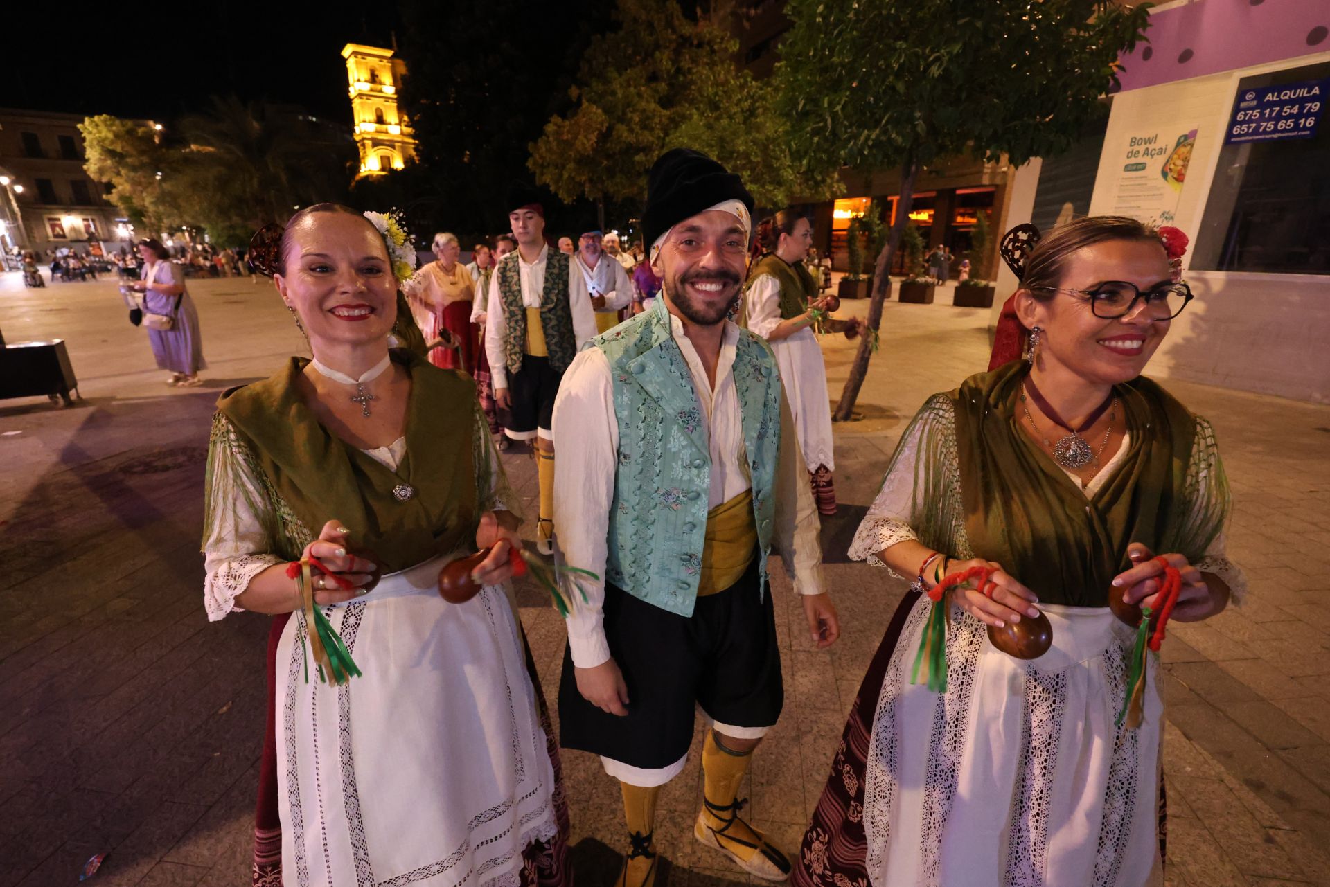 Las imágenes de la víspera de la Romería en Murcia