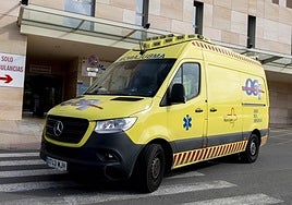 Una ambulancia, en una imagen de archivo.