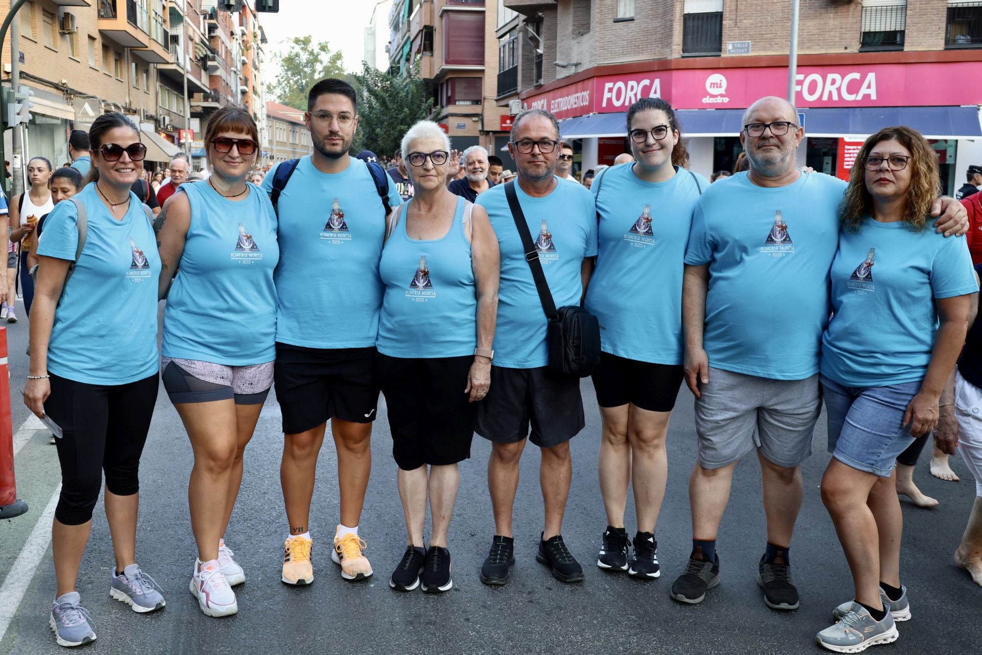 Búscate entre los romeros que acompañaron a la Fuensanta en Murcia