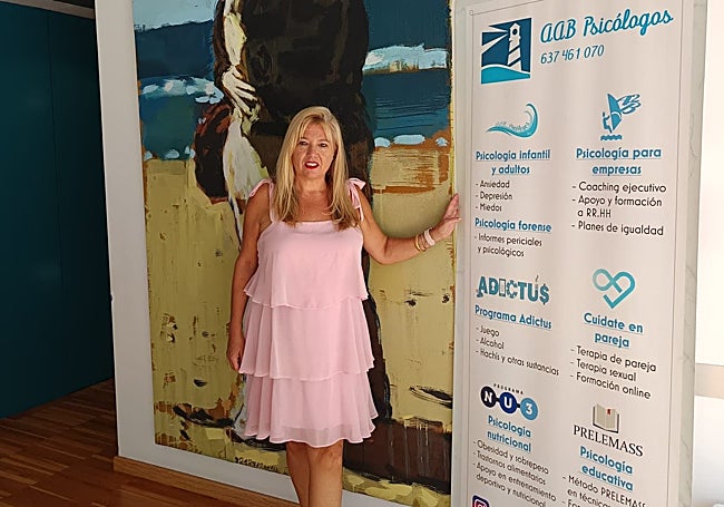 Ángela Albadalejo, directora de Aab Psicólogos