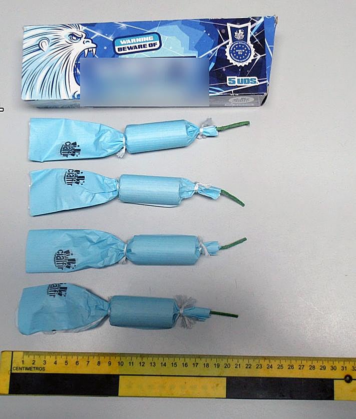 Imagen secundaria 2 - Dos investigadas por un incendio en la Batería de Castillitos tras usar fuegos artificiales sin autorización